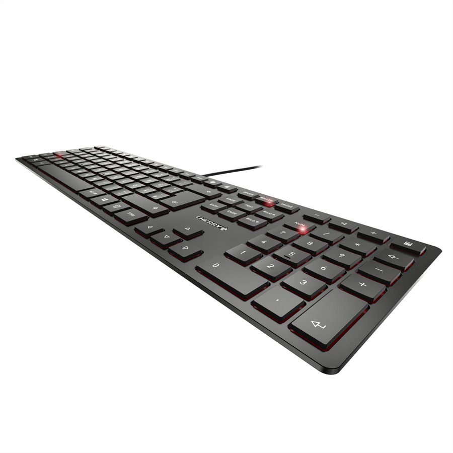 CHERRY Tastatur KC6000 SLIM Schwarz, JK-10680DE-2 - SECOMP ...