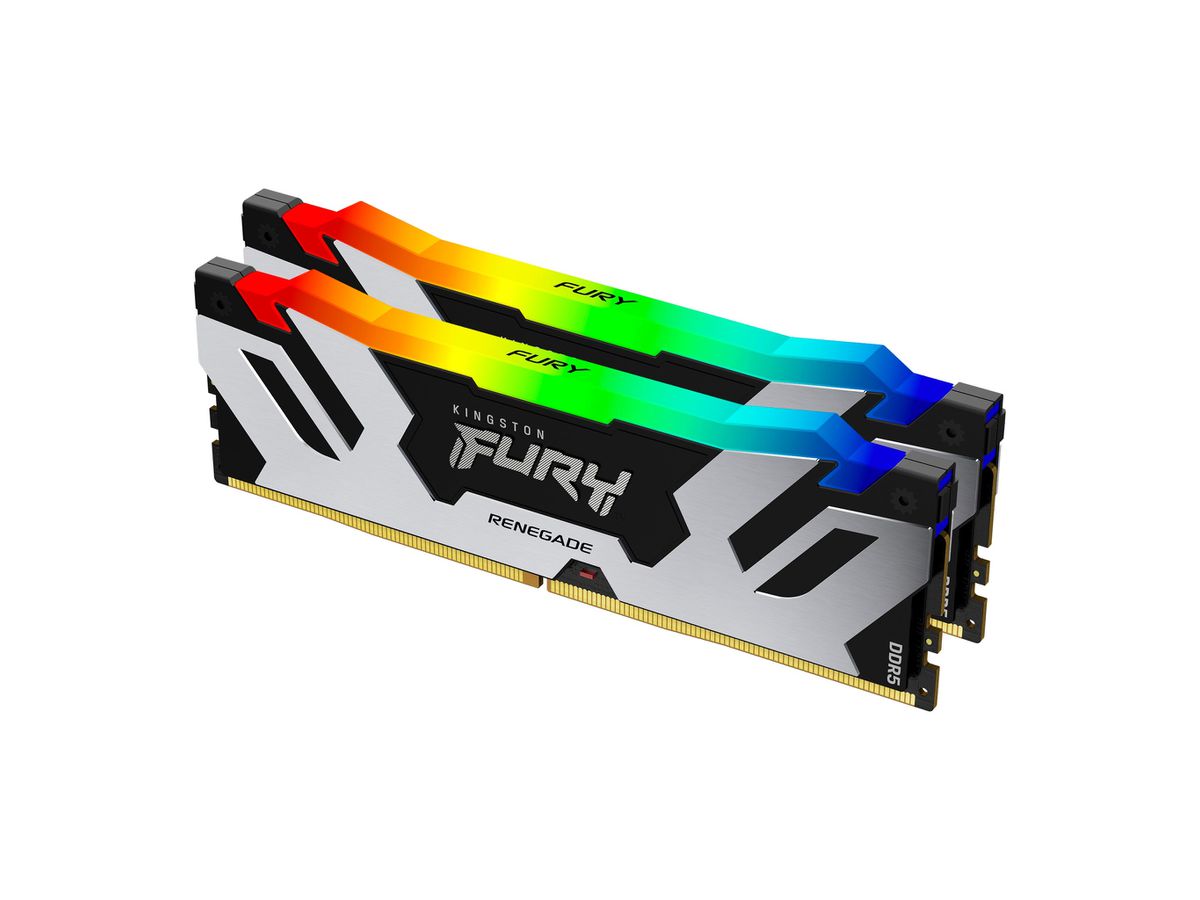 Kingston Technology FURY 64GB 6000MT/s DDR5 CL32 DIMM (2er-Kit) Renegade RGB XMP