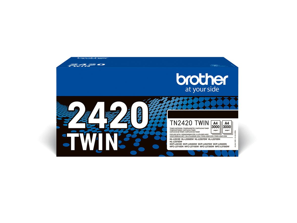 Brother TN-2420TWIN Tonerkartusche 2 Stück(e) Original