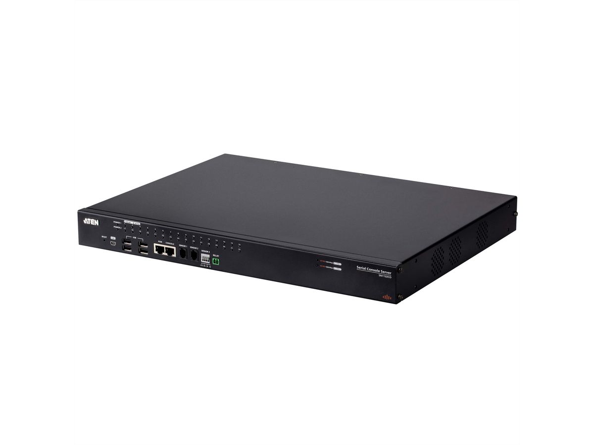 ATEN SN1132CO 32-Port Serieller Konsolen Server mit Dual Power
