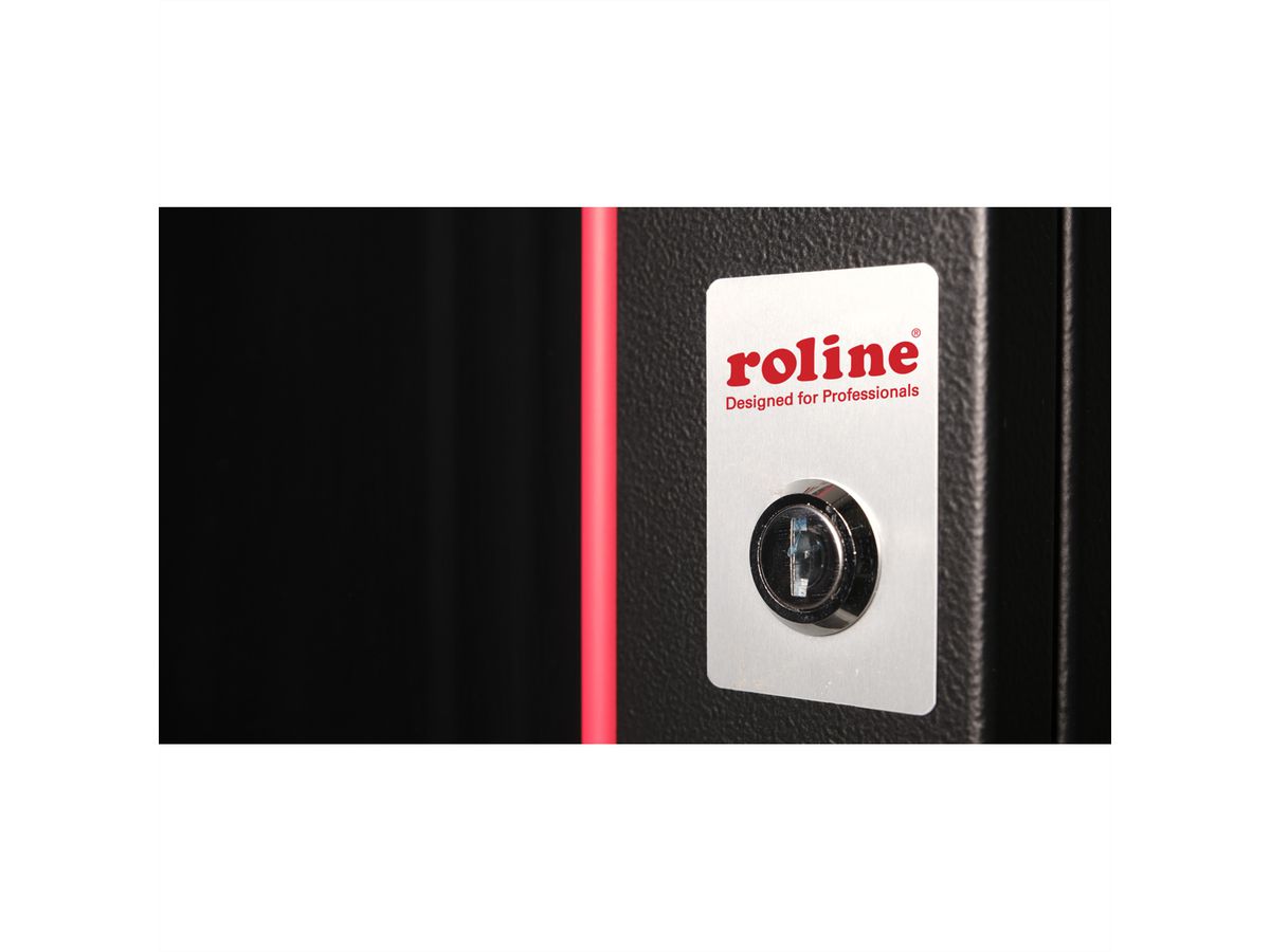 ROLINE 19-Zoll Wandgehäuse Pro  12 HE, 600x450 BxT schwarz