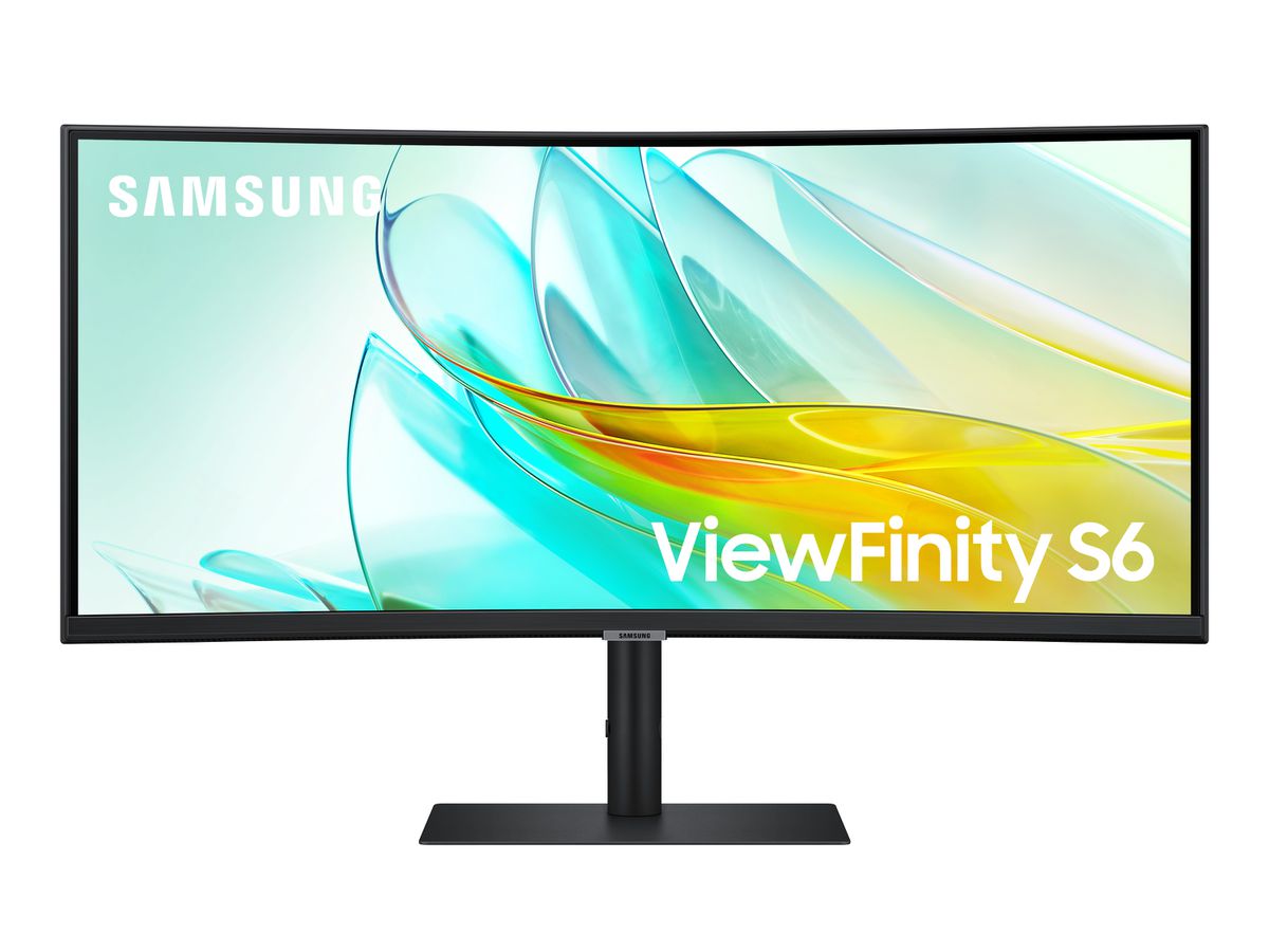 Samsung ViewFinity S6 S65UC Computerbildschirm 86,4 cm (34") 3440 x 1440 Pixel UltraWide Quad HD LCD Schwarz