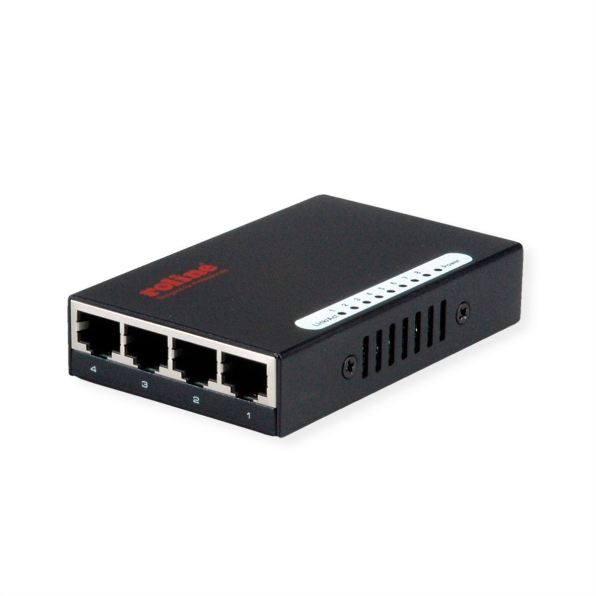 ROLINE Gigabit Ethernet Switch, Pocket, 8 Ports - SECOMP Electronic  Components GmbH