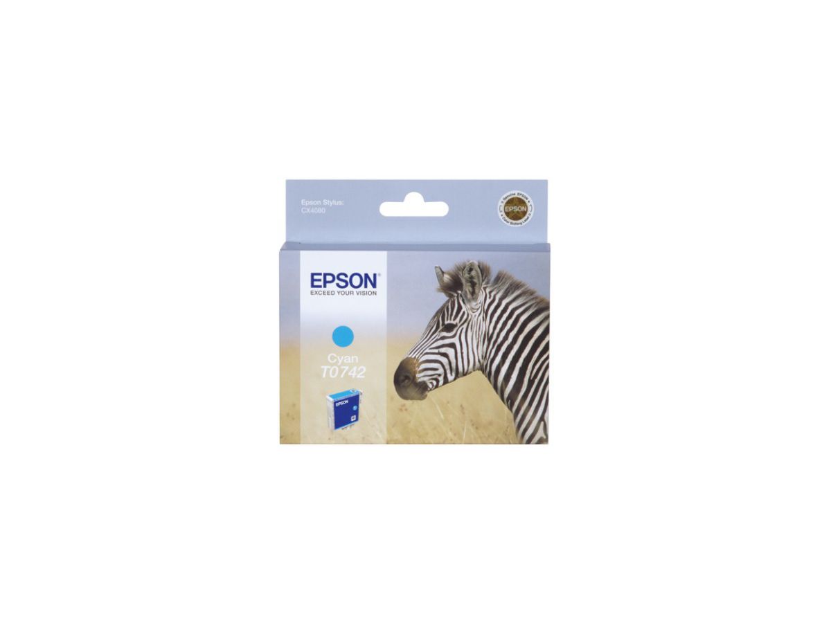 Epson Singlepack Cyan T0742