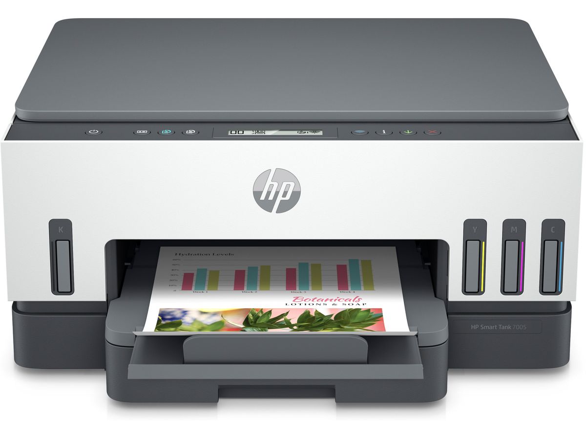 HP Smart Tank 7005 Wireless All-in-One Farbe Drucker, Two-sided printing, Copier, Scanner