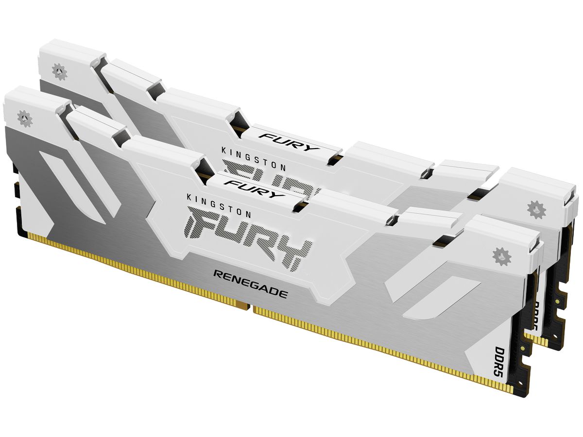 Kingston Technology FURY 32GB 6800MT/s DDR5 CL36 DIMM (2er-Kit) Renegade Weiß XMP