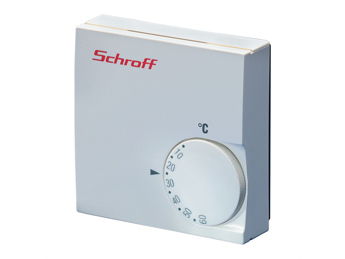 SCHROFF Thermostat mit integriertem Temperaturfühler - THERMOSTAT M.TRAGSCHIEN.230V