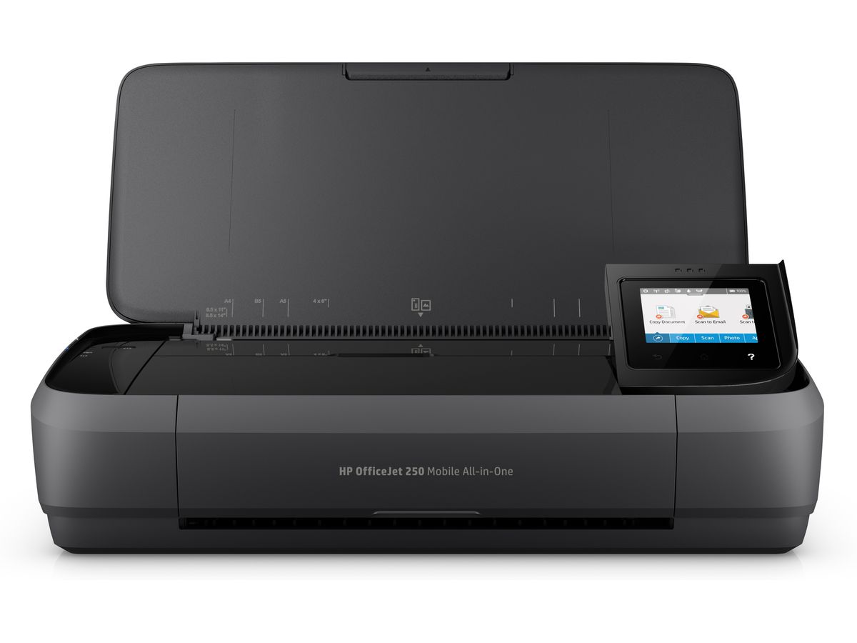 HP OfficeJet 250 Mobile Wireless All-in-One Farbe Drucker, Kopierer, Scanner