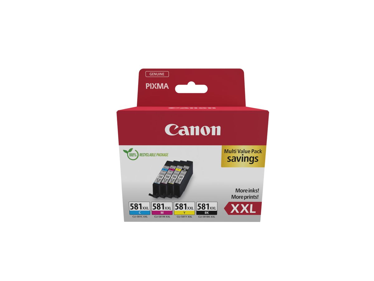 Canon CLI-581XXL BK/C/M/Y Multipack