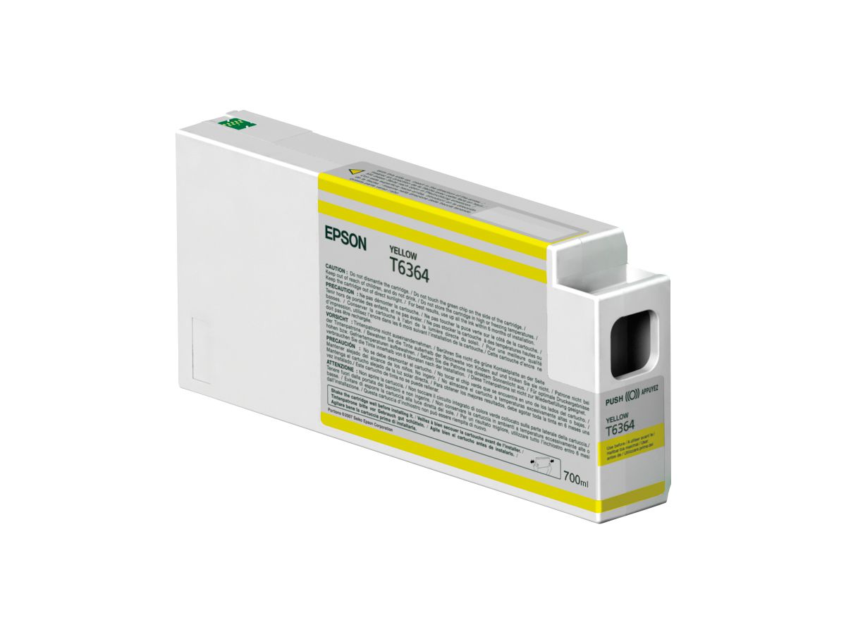 Epson Singlepack Yellow T636400 UltraChrome HDR, 700 ml