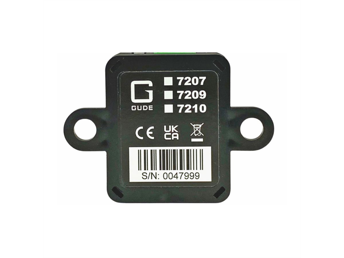 GUDE 7210 Temperatur-/Luftfeuchte-/ Luftdruck-Sensor mit 2 Signaleingängen