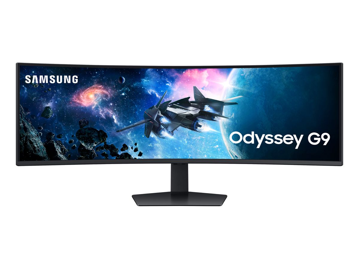 Samsung Odyssey G9 G95C Computerbildschirm 124,5 cm (49") 5120 x 1440 Pixel Dual QHD LED Schwarz