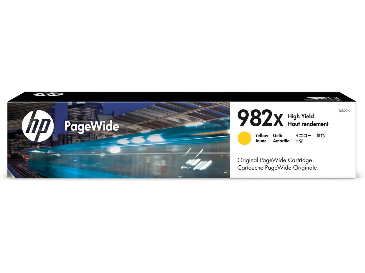 HP 982X Gelb Original PageWide-Patrone mit hoher Reichweite