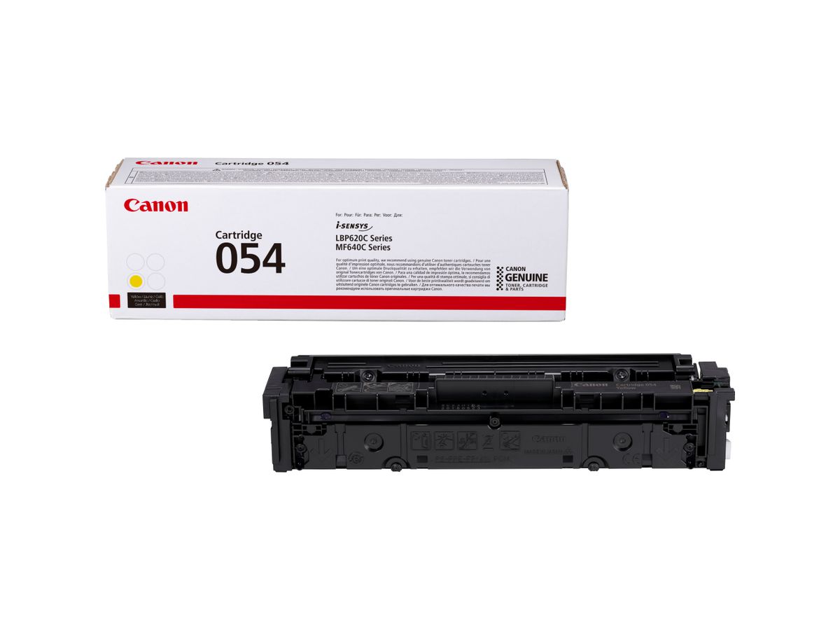 Canon 054 Toner-Cartridge, Gelb