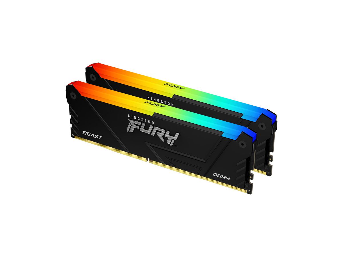 Kingston Technology FURY 32GB 3600MT/s DDR4 CL18 DIMM (2er-Kit) Beast RGB