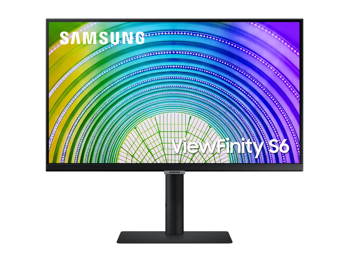 Samsung ViewFinity S6 S60UA Computerbildschirm 61 cm (24") 2560 x 1440 Pixel Quad HD LCD Schwarz