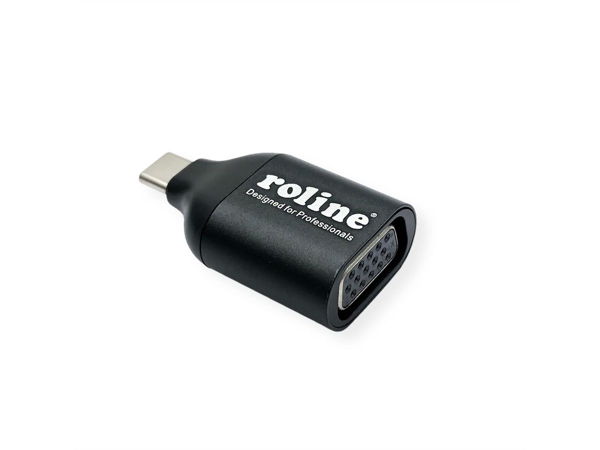 ROLINE Display Adapter USB Typ C - VGA - SECOMP Electronic Components GmbH