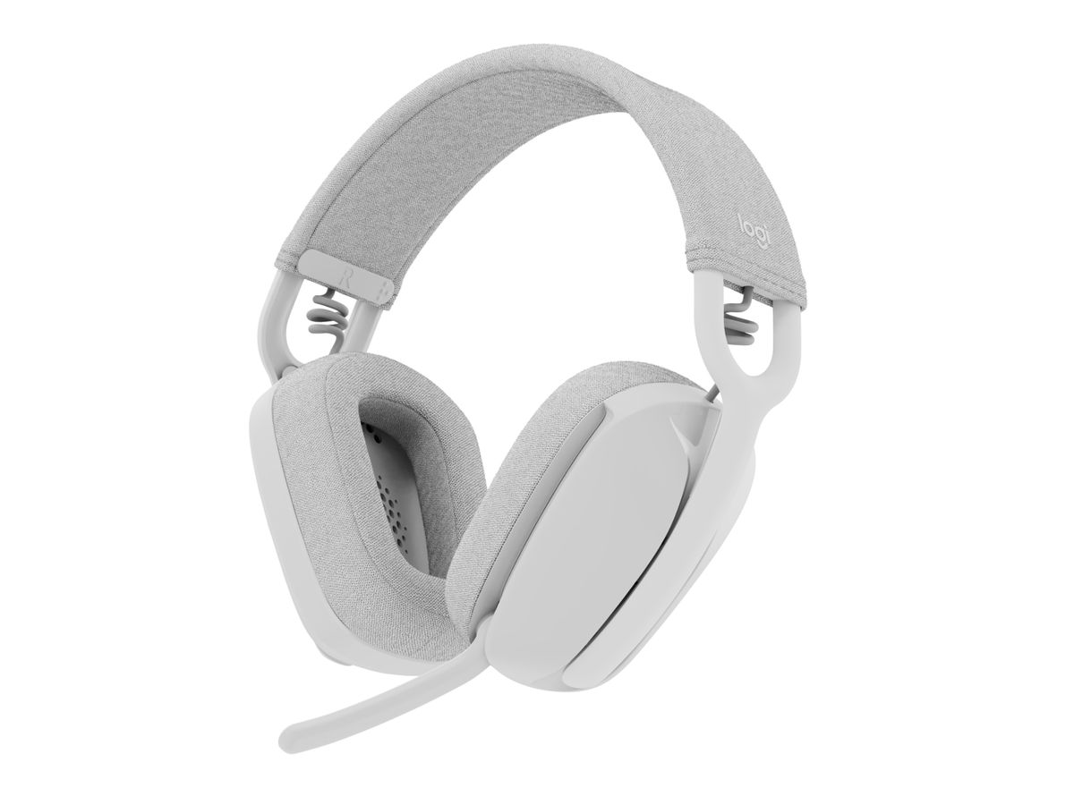 Logitech Zone Vibe 100 Kopfhörer Kabellos Kopfband Anrufe/Musik Bluetooth Weiß